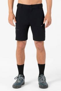 Pánské merino cyklo GRAVEL šortky Unstoppable Shorts - Jet Black S