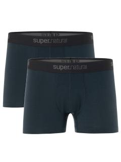 Pánské merino funkční boxerky TUNDRA175 BOXER 2-PACK [sn] - Blueberry/Blueberry XL