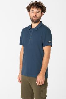 Pánské merino polotriko Wenger Polo [sn] - dark denim 38/M