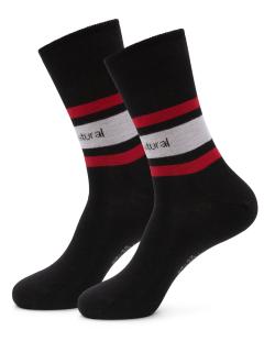 Pánské merino ponožky Everyday [sn] - red ribbon 39-42