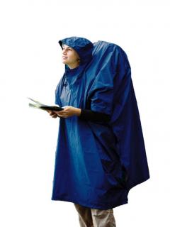 Pláštěnka pončo/celta Nylon Tarp Poncho Sea to Summit Modrá