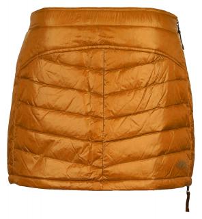 Prošívaná zimní péřová sukně Mini Down SKHOOP - burnt orange 38/M