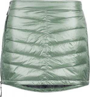 Prošívaná zimní péřová sukně Mini Down SKHOOP - granite green 34/XS
