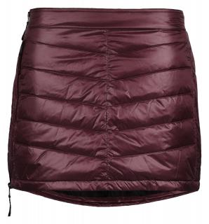 Prošívaná zimní péřová sukně Mini Down SKHOOP - ruby red 40/L