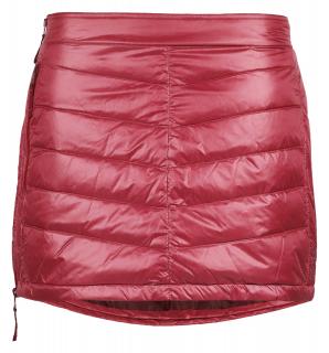 Prošívaná zimní péřová sukně Mini Down SKHOOP - sweet red 36/S