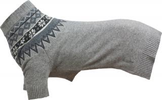 Psí zimní vlněný obleček Scandinavian Dog Coat SKHOOP - Grey M