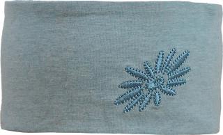 Široká čelenka Jersey Headband SKHOOP - Aquamarine