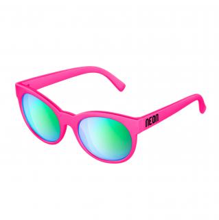 Sluneční brýle Queen QEPF X9 Neon - pink/mirror  green