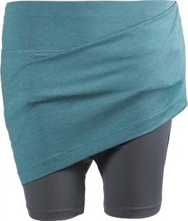 Sportovní sukně s vnitřními šortkami Mia Knee Skort SKHOOP - Deep Lake 38/M