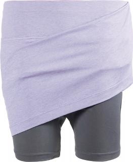 Sportovní sukně s vnitřními šortkami Mia Knee Skort SKHOOP - Lavender 38/M