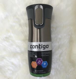 Termoska s uzamykatelným pítkem West Loop Contigo - latte
