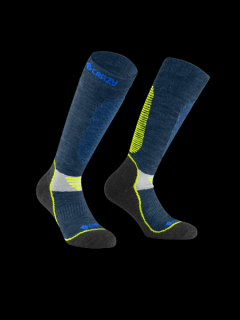 Vlnění merino podkolenky Wool Socks Crazy - energy 39-42