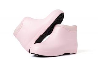 Zimní nízké zateplené holinky Wets Nordic Grip - bubble pink 38