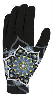 Zimní tenké sportovní rukavice Touche CRAZY - mandala M