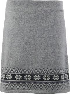 Zimní vlněná sukně Scandinavian Knee SKHOOP - Grey 40/L