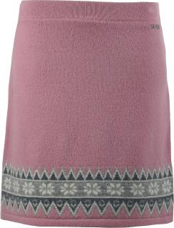 Zimní vlněná sukně Scandinavian Knee SKHOOP - Misty Rose 38/M