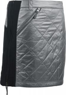 Zimní zateplená sukně Rita Short SKHOOP - graphite 42/XL