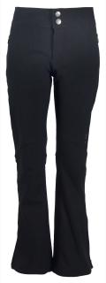 Zimní zateplené strečové kalhoty Bea Bootcut SKHOP - black 36/S