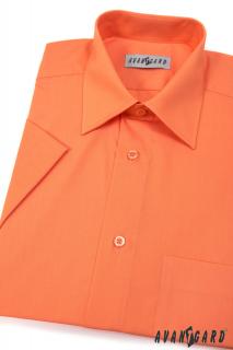 Pánská oranžová košile KLASIK 351-10 Velikost: 36/170