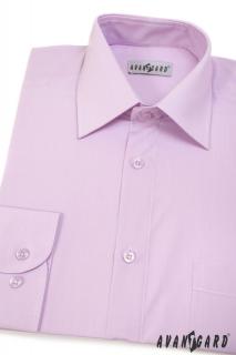 Pánská velmi světle fialová košile KLASIK s dl.ruk. 451-33 Velikost: 38/182