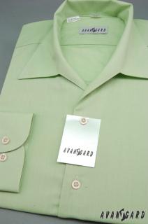Pánská zelená košile rozhalenka 457-8 Velikost: 36/182