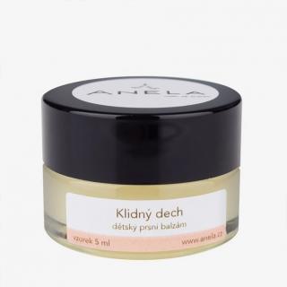 ANELA Dětský prsní balzám KLIDNÝ DECH Objem: 5 ml (vzorek)