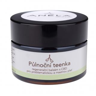 ANELA Regenerační balzám s CBD pro problematickou a mastnou pleť PŮLNOČNÍ TEENKA Objem: 30 ml