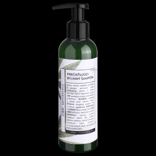 CBD APOTHECARY Pročišťující a stimulační bylinný šampon 200 ml