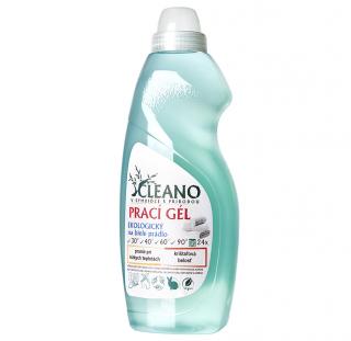 CLEANO Koncentrovaný prací gel pro zářivě bílé prádlo Objem: 1,5 l