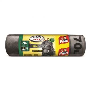 FINO Pytle na odpadky zatahovací Zeus FLEX 35μm - 70l - 8ks