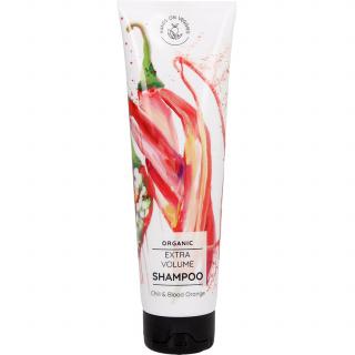 Hands on Veggies BIO Šampon pro objem vlasů s chili a červeným pomerančem Objem: 150 ml