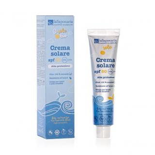 laSaponaria Opalovací krém pro děti a citlivou pokožku SPF 50 BIO 40 ml