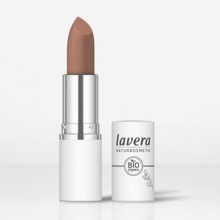 Lavera Luxusní matující rtěnka 02 Warm Wood 4,5 g