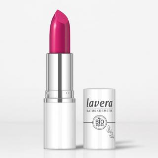 Lavera Zářivá krémová rtěnka 08 Pink Universe 4,5 g