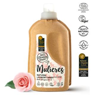 Mulieres Koncentrovaný prací gel BIO Růžová zahrada 1,5 l (37praček)