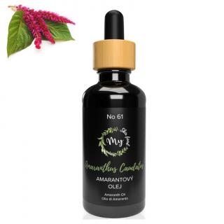 MY No.61 Amarantový olej BIO při lupénce a dermatitidě 50 ml