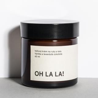 MYLO Tělový krém s vanilkou a levandulí OH LA LA! 60 ml