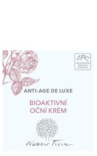Nobilis Tilia Bioaktivní oční krém Anti-age de luxe Objem: 1 ml (vzorek)