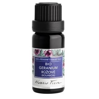Nobilis Tilia Éterický olej Bio Geranium růžové (bourbon) 10 ml