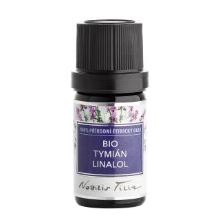Nobilis Tilia Éterický olej Bio Tymián, linalol 5 ml