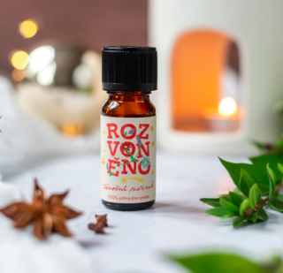 ROZVONĚNO Směs éterických olejů Vánoční zázrak 10 ml