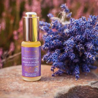 Saloos Královská péče Argan & Opuncie, Levandule BIO 20 ml