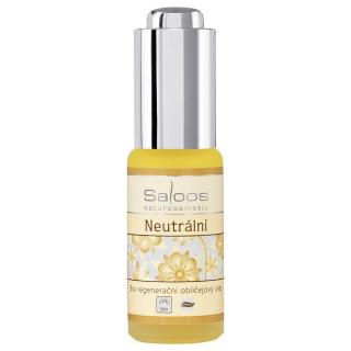 Saloos Regenerační obličejový olej Neutrální BIO 20 ml
