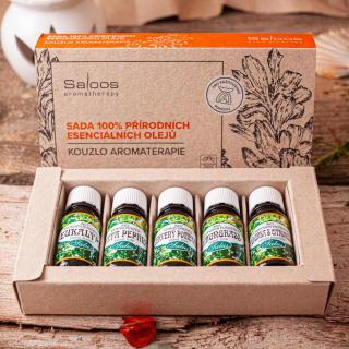 Saloos Sada esenciálních olejů Kouzlo aromaterapie