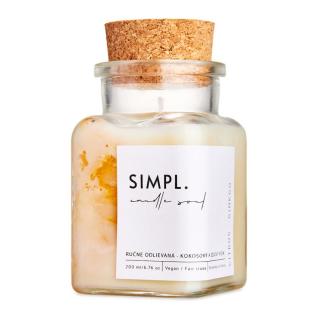 SIMPL. Candle soul - eko svíčka Citrus a ginko 175 ml