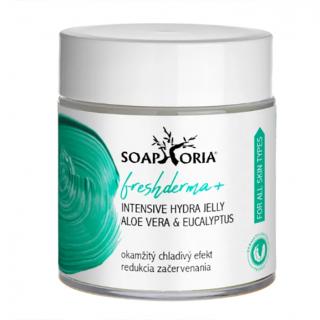 SOAPHORIA FRESHDERMA+ Intenzivní hydratační chladivé želé Aloe & Eucalyptus 120 ml