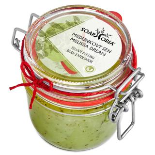SOAPHORIA Přírodní peeling na tělo Meduňkový sen 255 ml