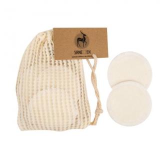Srneczek Odličovací tampony pratelné z Bio bavlny a bambusu Objem: 10ks + sáček