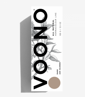 VOONO Henna na vlasy DARK ASH BLONDE 100g