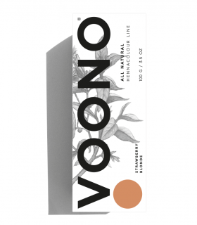 VOONO Henna na vlasy STRAWBERRY BLONDE 100g
